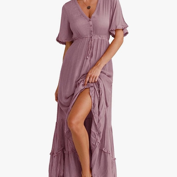 Mauve Maxi dress - Picture 2 of 4